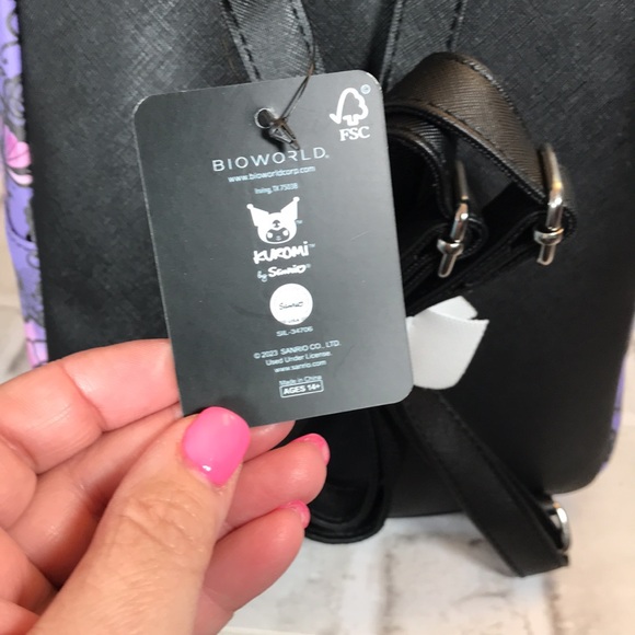 Hello Kitty Kuromi backpack NEW - Picture 7 of 9